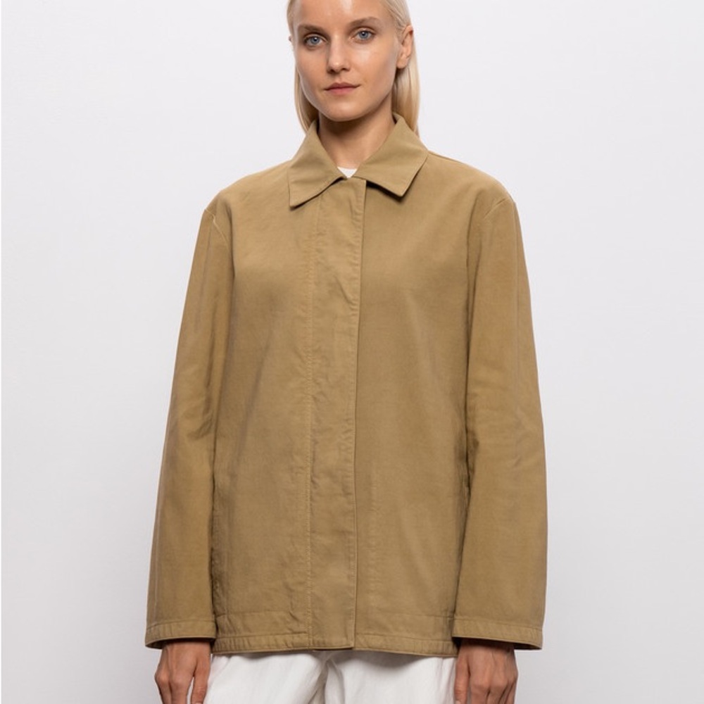 The Row Beige Utility Trench Coat